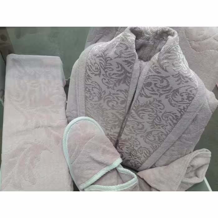 سرویس حوله پالتویی HASEL سایز 125 رنگ کالباسی