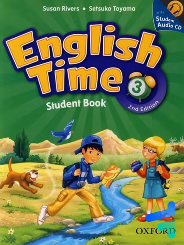 کتاب انگلیش تایم english time 3 oxford second edition