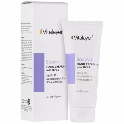 کرم مرطوب کننده دست بادی ویت ویتالیر با SPF 25