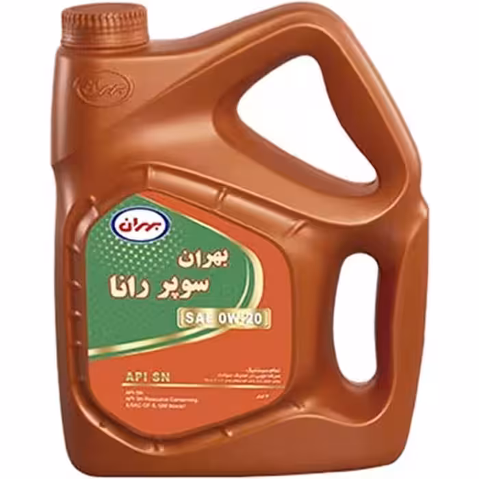 خرید روغن موتور بهران 0w20 sn مدل سوپر رانا تمام سینتتیک حجم چهار لیتر | اتوموبی