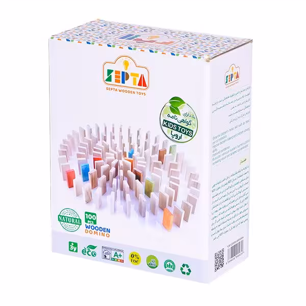بازی فکری دومینو چوبی سپتا