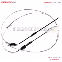 مجموعه سیم (کابل) شیشه بالابر کامل چپ پراید الما