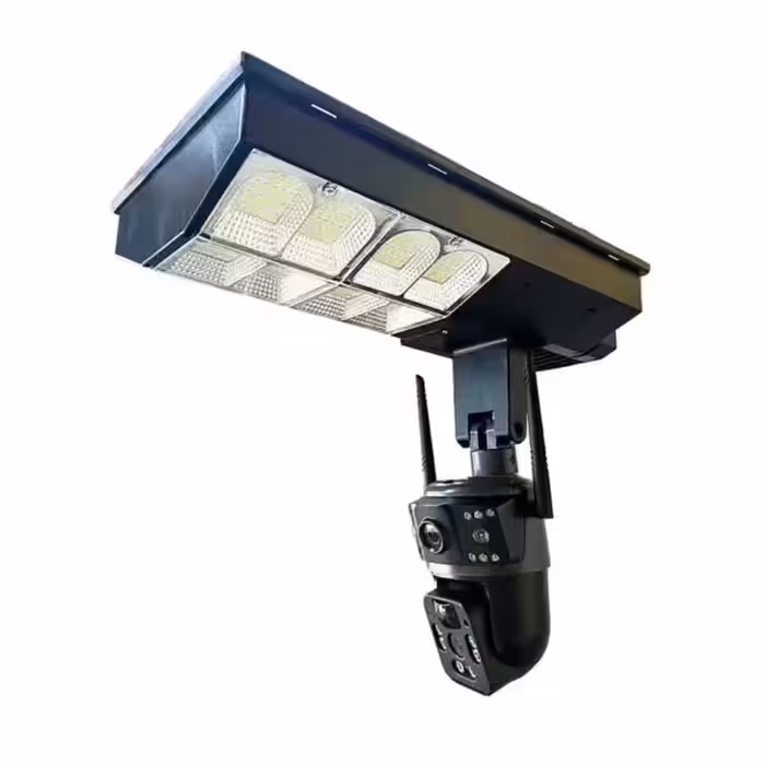 خرید و قیمت دوربین خورشیدی دو لنز V380 PRO - کی ام کالا