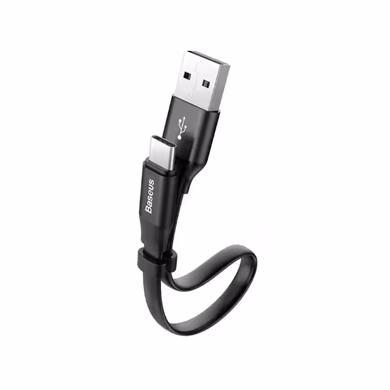 کابل 23 سانتیمتری USB به Type-C بیسوس مدل Baseus Nimble CATMBJ