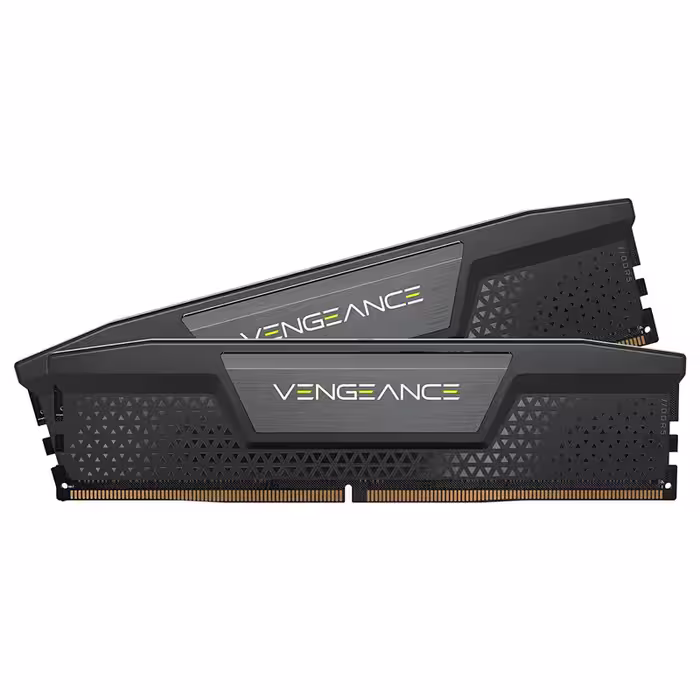 رم کامپیوتر DDR5 دو کاناله 5600 مگاهرتز CL40 کورسیر مدل Vengeance ظرفیت 32 گیگابایت