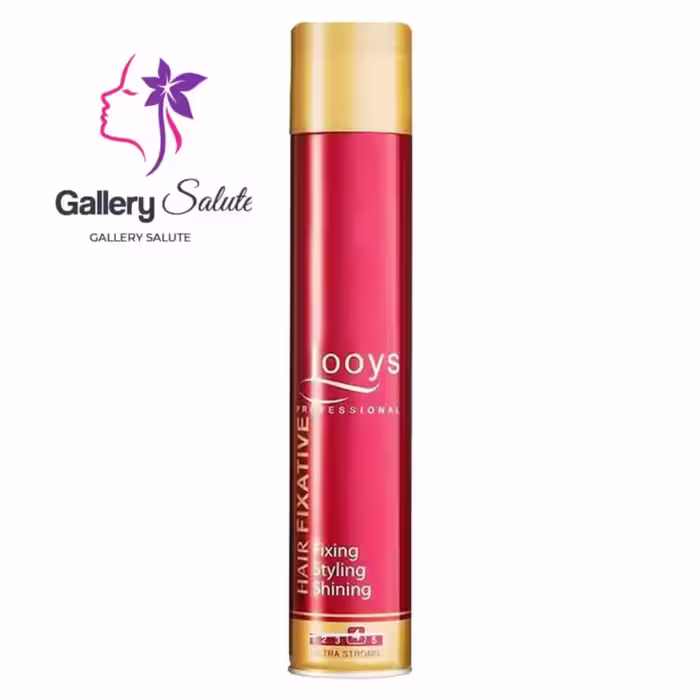 اسپری تافت نگهدارنده حالت مو لویز زرشکی 500 میلی لیتر – Looys Hair Spray 500ml