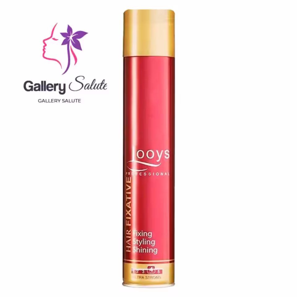اسپری تافت نگهدارنده حالت مو لویز زرشکی 500 میلی لیتر – Looys Hair Spray 500ml