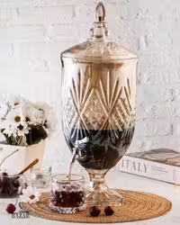 کلمن شیشه ای شامپاینی 5.5 لیتر پاشاسازه مدل پریما کد 43086