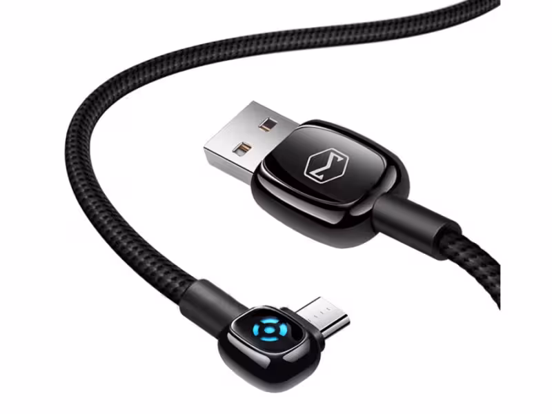 کابل هوشمند شارژ سریع و انتقال داده میکرو یو اس بی مک دودو Mcdodo CA-593 90Auto Power Off Micro USB Data Cable 1M