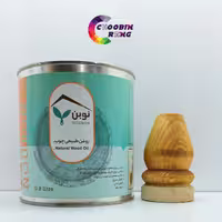 رنگ چوب طبیعی نوبن بلوطی 1 لیتری