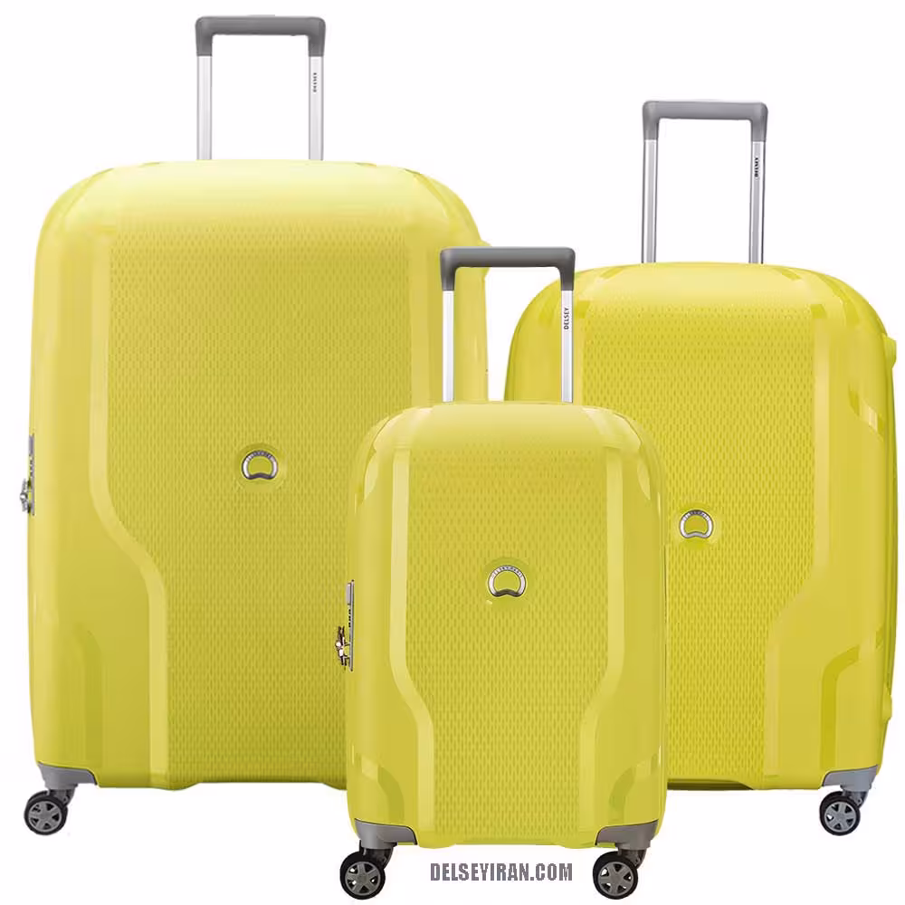 ست کامل چمدان دلسی پلی پروپیلن مدل کلاول