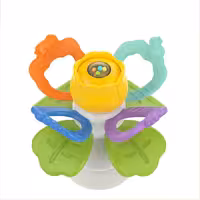 اسباب بازی دست ورزی جغجغه ای و دندانگیردار کد He-0197