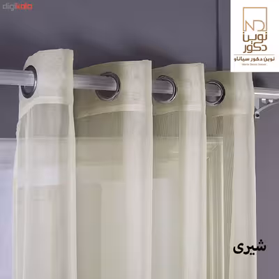 پرده نوین دکور سیاناو مدل ND500 سایز 280 × 140 سانتی متر 