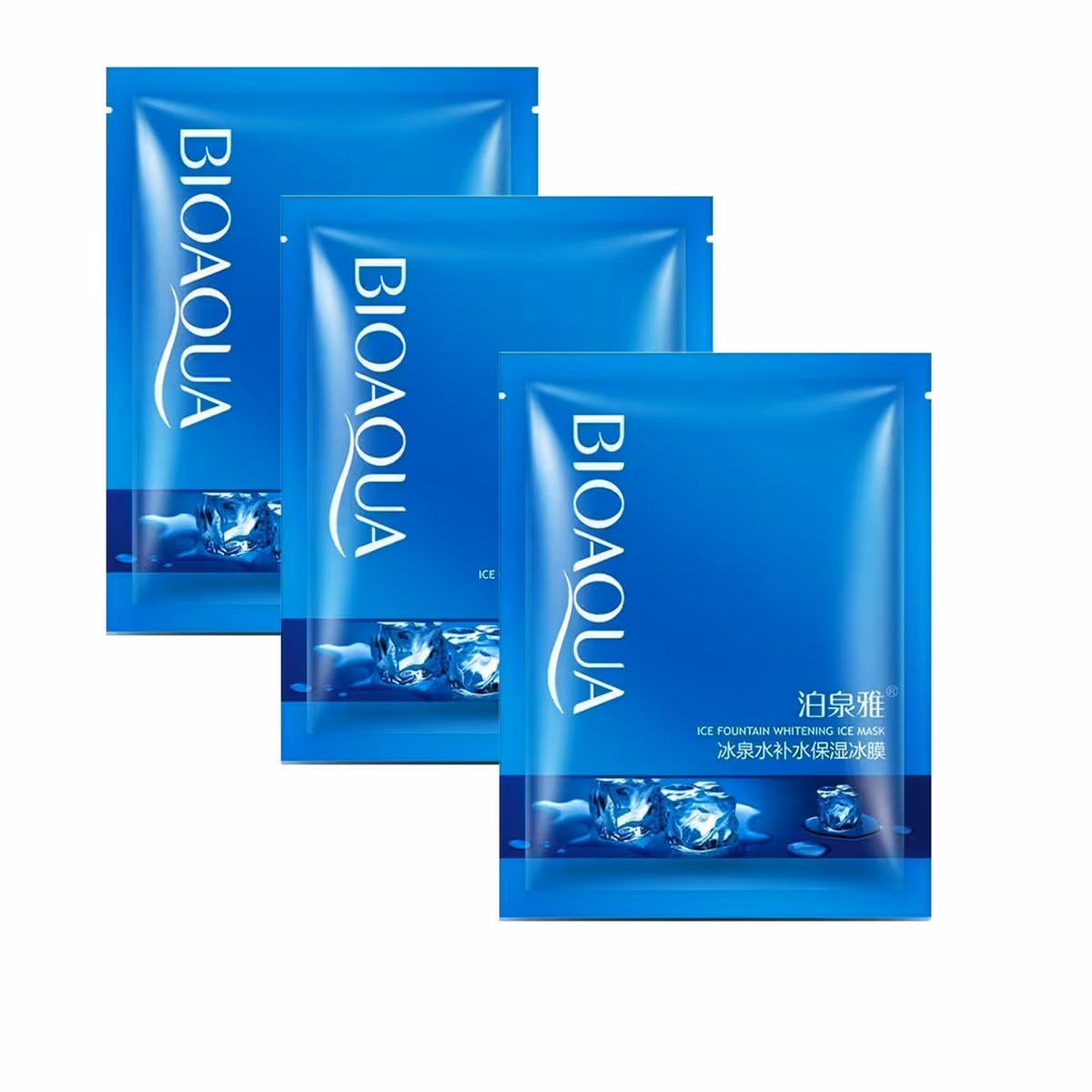 ماسک صورت بایو آکوا مدل جوان کننده  وزن 30 گرم بسته 3 عددی