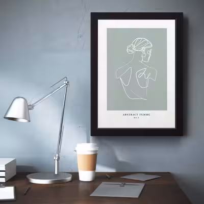 تابلو مدل دخترانه Minimall  MARIANA کد S3015-b