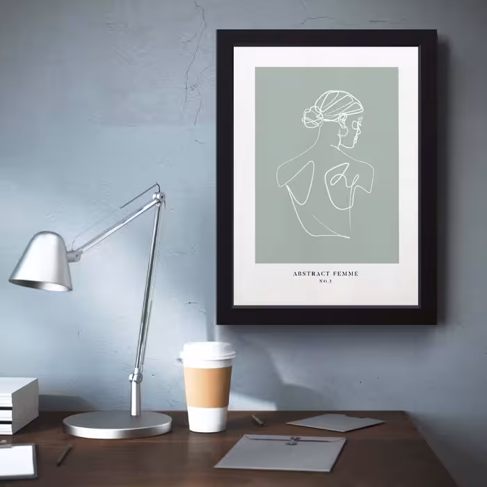 تابلو مدل دخترانه Minimall  MARIANA کد S3015-b