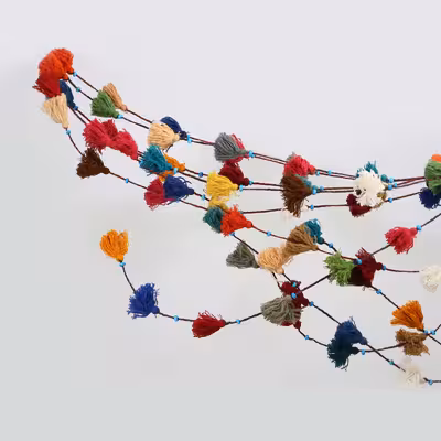 آویز تزیینی مدل سنتی بسته 10 عددی