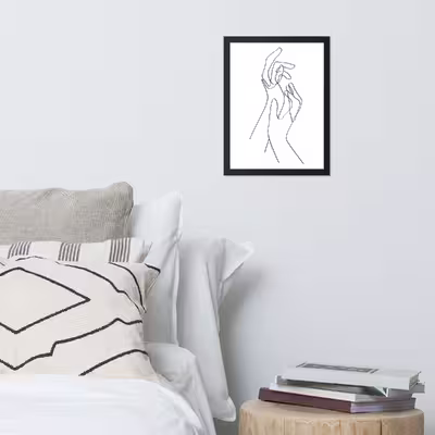 تابلو مدل دکوراتیو مینیمال دست کد 2753
