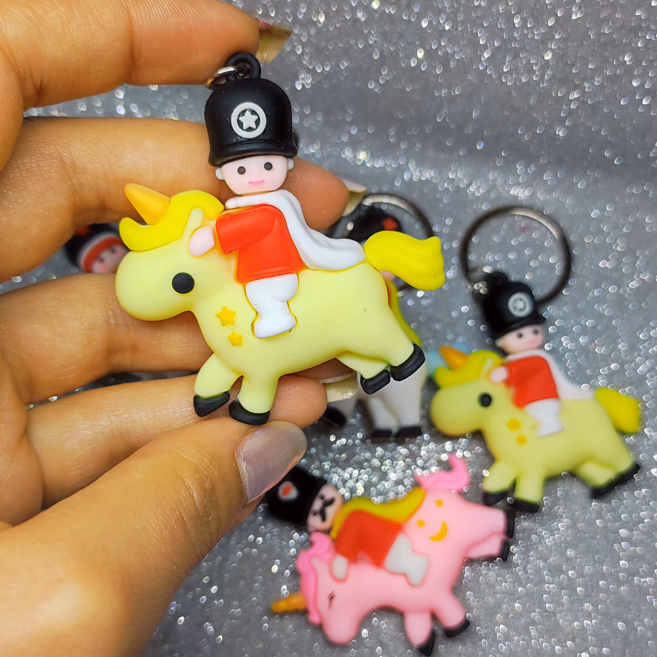 جاکلیدی مدل سوار اسب تک شاخ کد 01