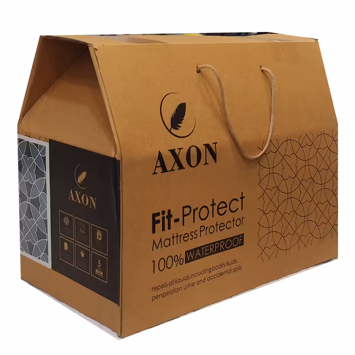 محافظ تشک آکسون مدل ضد اب دو نفره سایز 180×200 سانتی متر