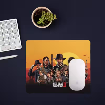 ماوس پد پیکسل میکسل مدل RED DEAD REDEMPTION2 کد GARD03