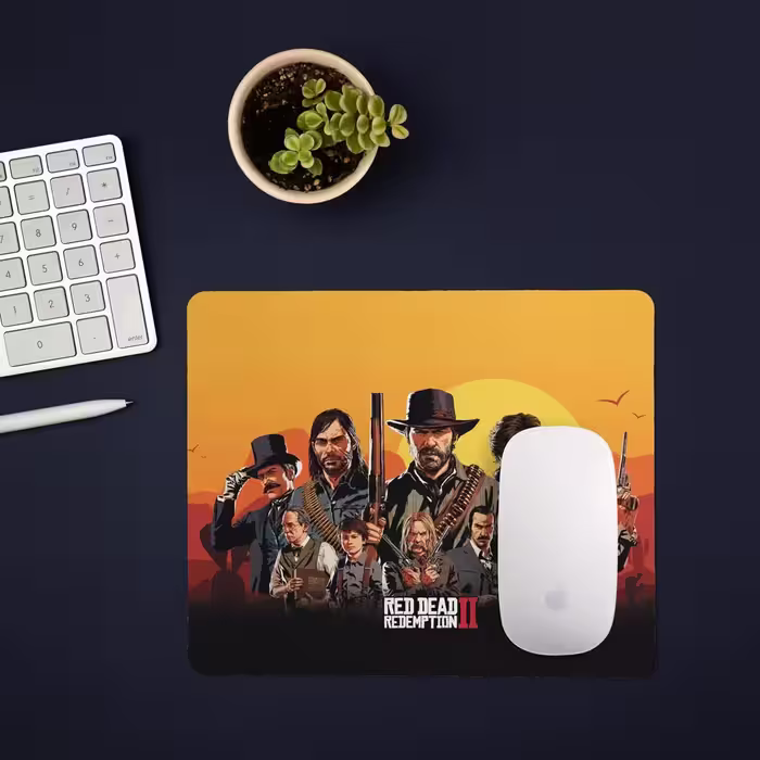 ماوس پد پیکسل میکسل مدل RED DEAD REDEMPTION2 کد GARD03