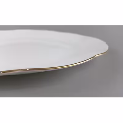 بشقاب غذاخوری داماس مدل Gold-26 بسته 6 عددی