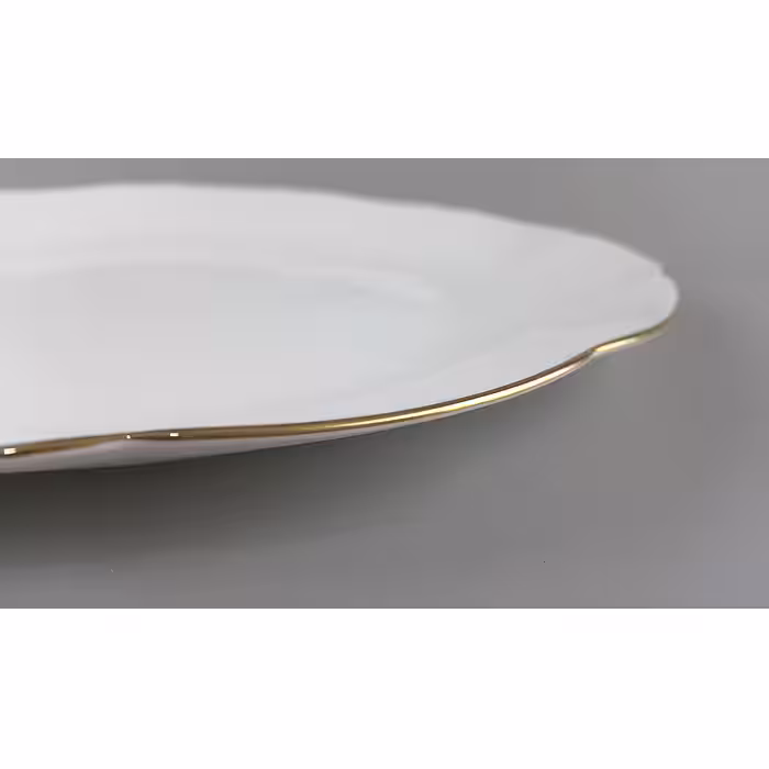 بشقاب غذاخوری داماس مدل Gold-26 بسته 6 عددی