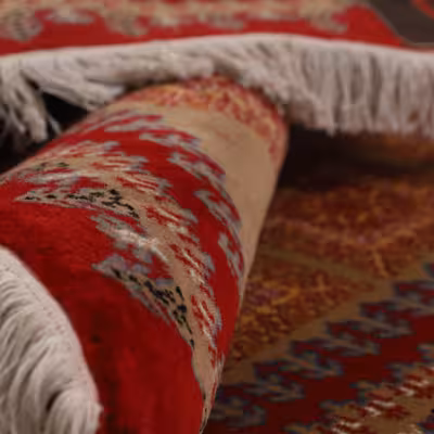 فرش دستبافت دو متری مدل یلمه کد 140507