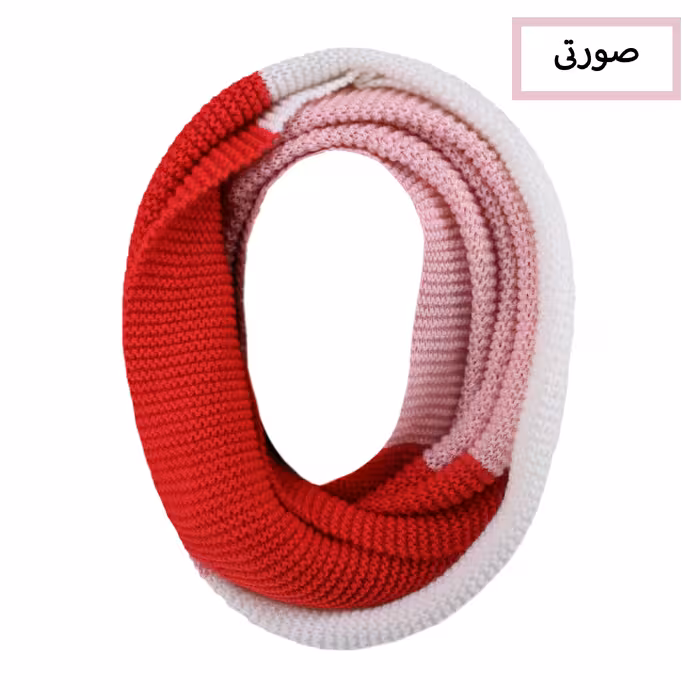 شال گردن بافتنی سام طرح اسپرت رینگی کد LUXE_2022