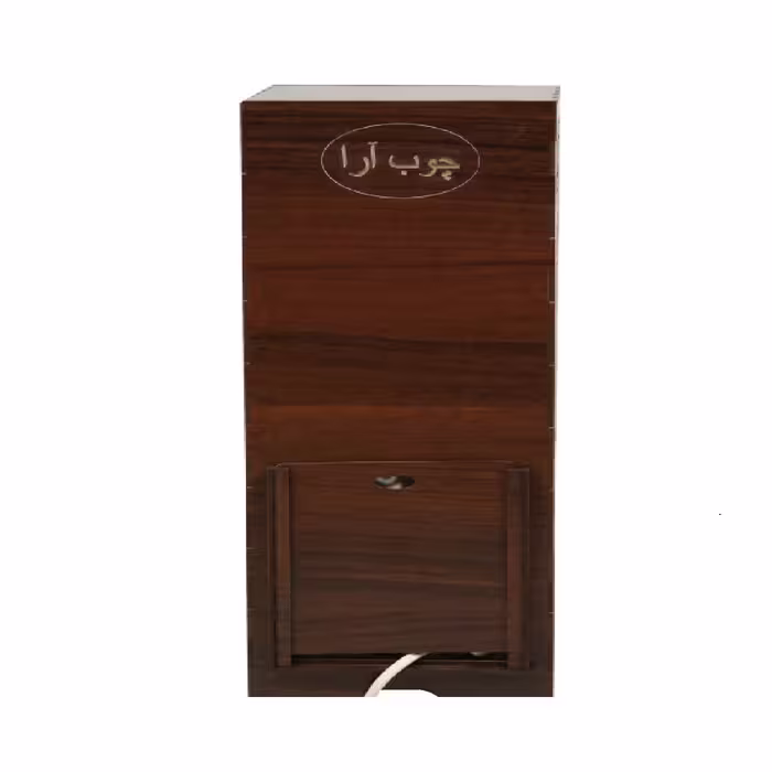 آباژور رومیزی چوب آرا طرح گلبرگ مدل A10