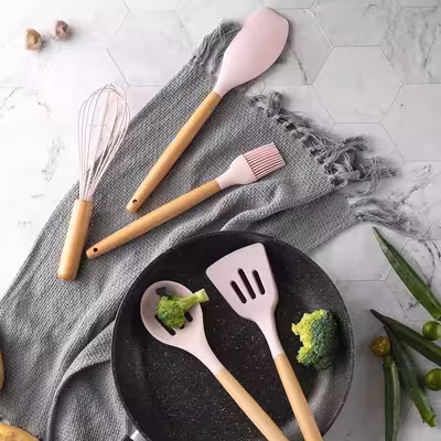 سرویس کفگیر و ملاقه 12 پارچه پرنس هوم مدل KITCHEN SET