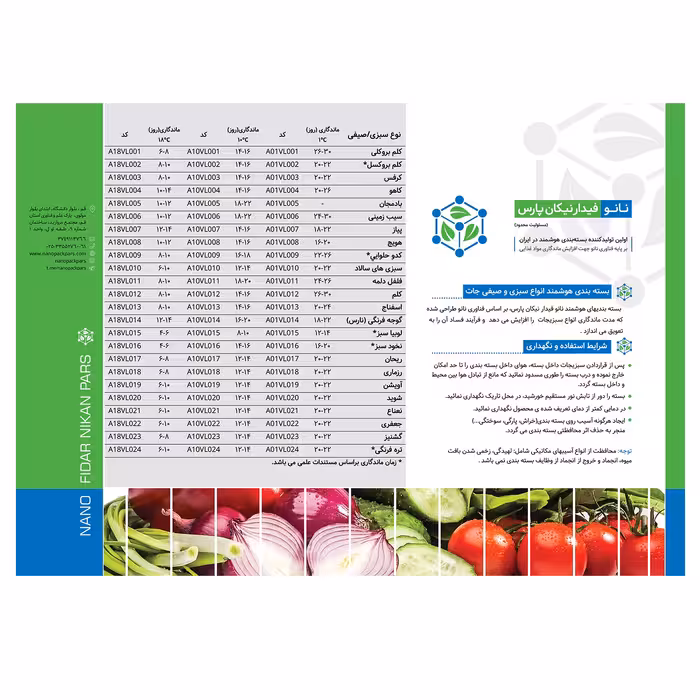 نایلون بسته بندی اکتیویت مدل هوشمند بسته 21 عددی