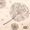 ملحفه تشک مهمان آدنو مدل Dandelion کد IR119 یک نفره سایز 90x190 سانتی متر