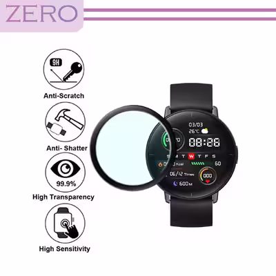 محافظ صفحه نمایش نانو زیرو مدل NZO مناسب برای ساعت هوشمند شیائومی Amazfit GTR 4