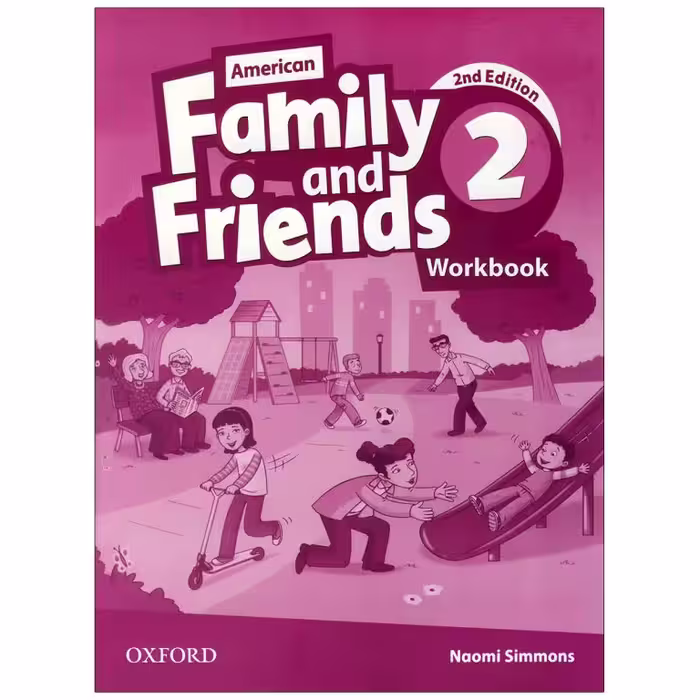 کتاب American Family and Friends  D.S اثر Naomi Simmons انتشارات آکسفورد 2 جلدی