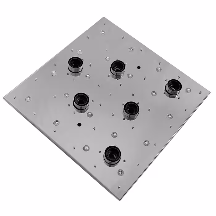 قاب چراغ دکورابو مدل صفحه لوستر سقفی