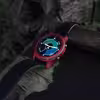 برچسب ماهوت طرح Matte-Warm-Red مناسب برای ساعت هوشمند سامسونگ Galaxy Gear S3 Classic