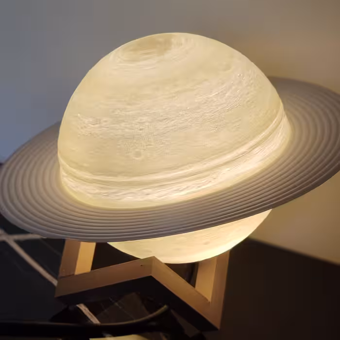 آباژور رومیزی مدل سیاره زحل M5