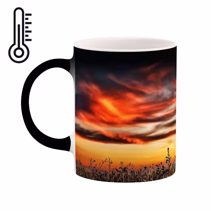 ماگ حرارتی طرح غروب و آسیاب  مدل mgh03426