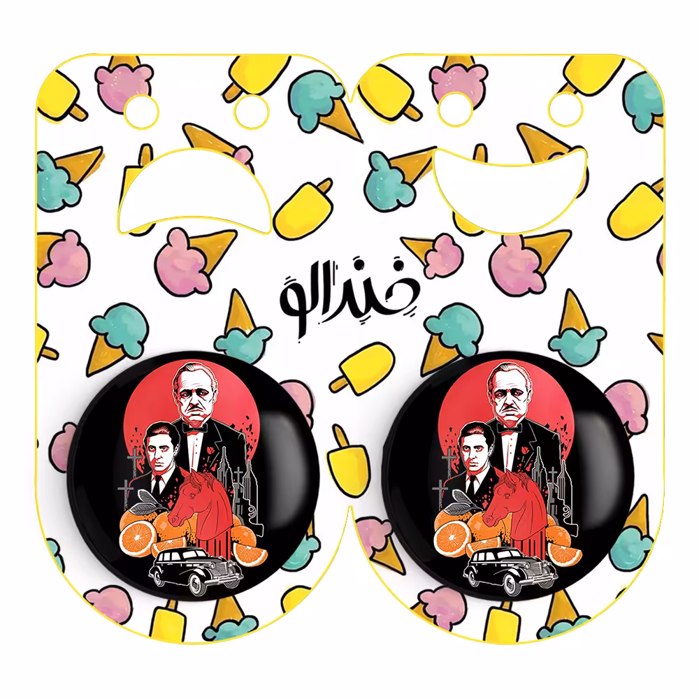 پیکسل خندالو مدل پدرخوانده The Godfather کد 10153 به همراه مگنت