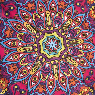 دستمال سر و گردن مدل باندانا کد 057