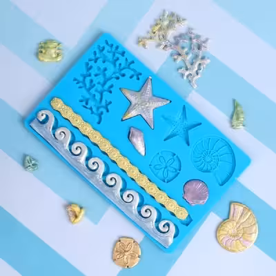 سیلیکون قالب گیری به گز مدل دریایی