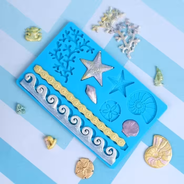 سیلیکون قالب گیری به گز مدل دریایی