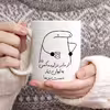 ماگ حس آمیزی طرح از مادر نزاییده مدل ژیار 