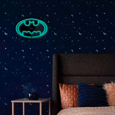 چراغ دیواری نئون دیزاین طرح Batman-BL_TBL