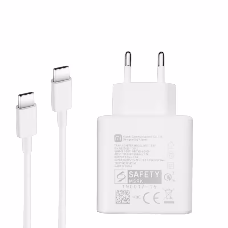 شارژر دیواری 67 وات مدل MDY-12-EF به همراه کابل تبدیل USB-C | کالا مکس