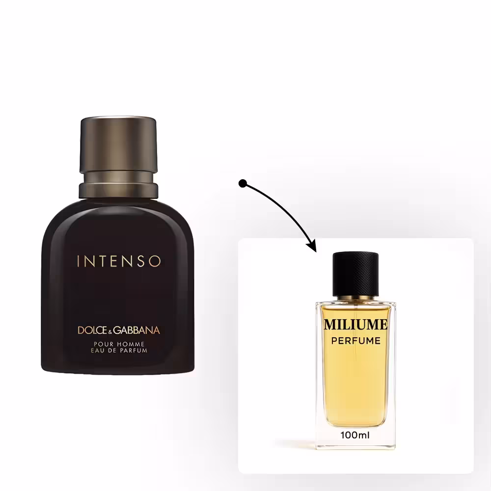 اسانس عطر Dolce Gabbana Pour Homme Intenso برند sfa - کد 1864 - دی اند جی دلچه گابانا پور هوم اینتنسو 100ML - میلیوم پرفیوم