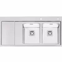 سینک پرنیان استیل PS 1216 توکار