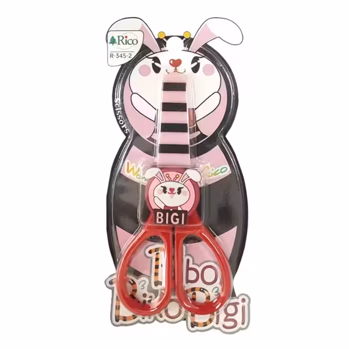 قیچی ریکو مدل فانتزی طرح بیگی خرگوش